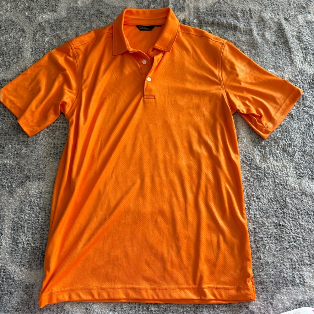 Walter Hagen Orange Polo